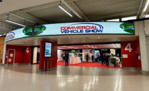 Hall 4 entrance to the Commercial Vehicle Show 2023