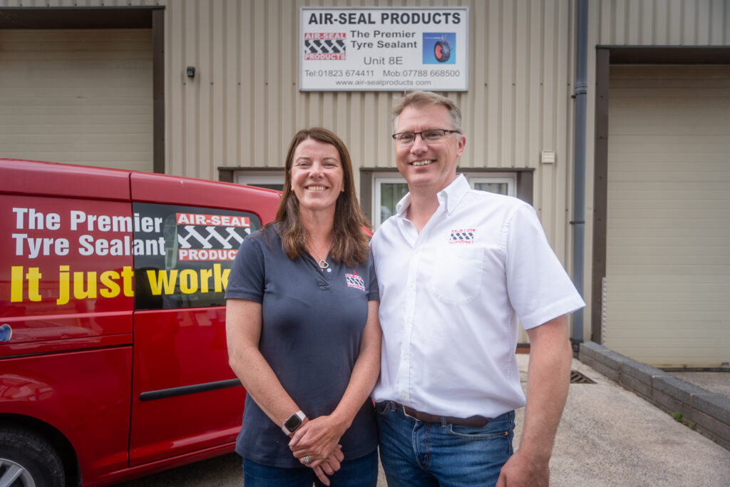 Alex and Kerstin Burnand. Company Directors for Air-Seal Products. ABOUT US - MEET THE TEAM BEHIND AIR-SEAL PRODUCTS LTD